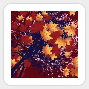 Abstract Tree Sticker